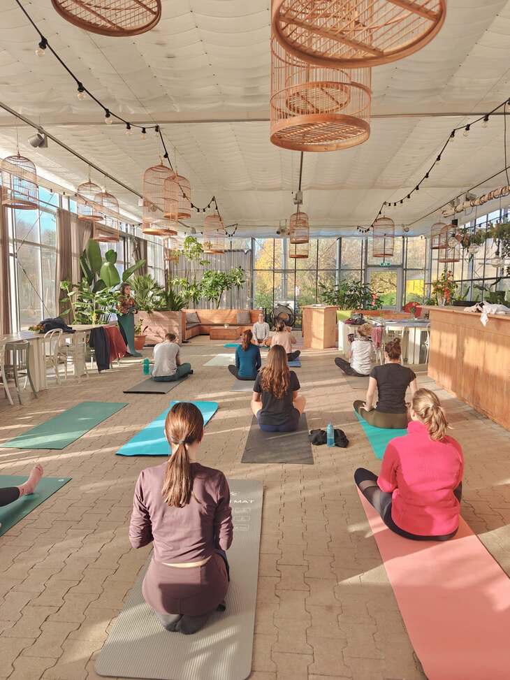 Yoga in de Kas6